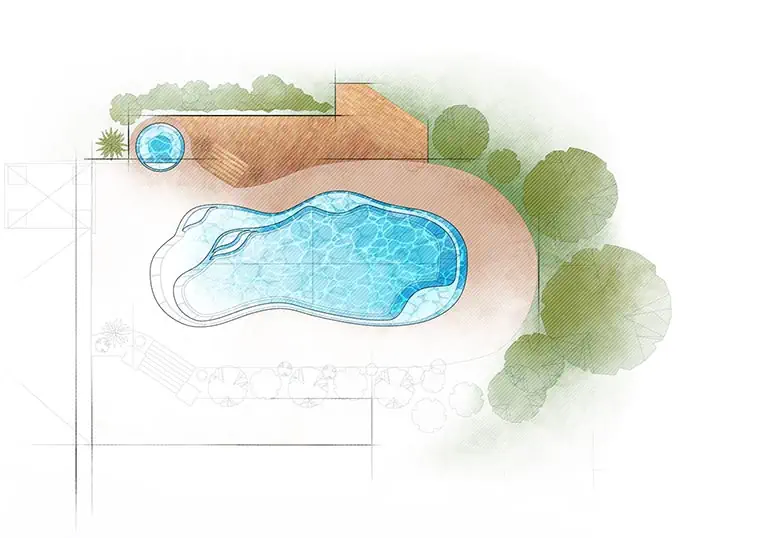 Eden-IntroDrawing.-Aerial-779×538-1 Aviva Pools The EDEN fiberglass pool aerial view